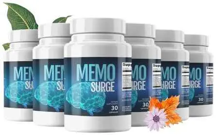 MemoSurge Supplement Bottles